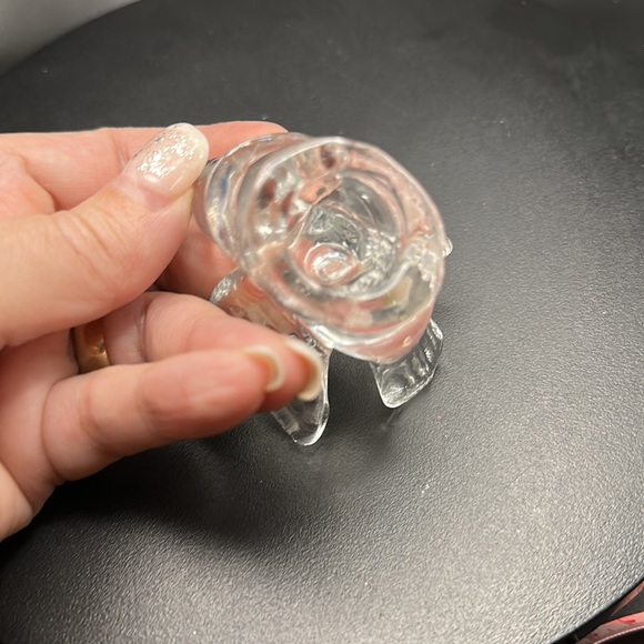 - Art Glass Bird Mini Candle Holder 2” - Picture 4 of 4